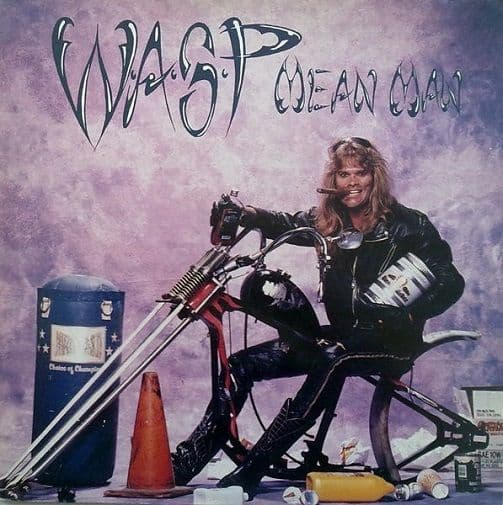 W.A.S.P. (WASP) Mean Man Vinyl Record 12 Inch Capitol 1989