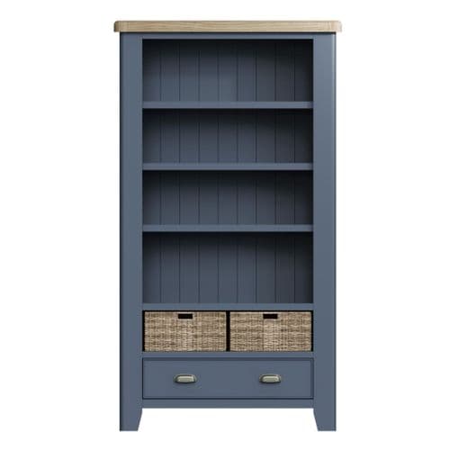 Holmsley Blue Large Bookcase