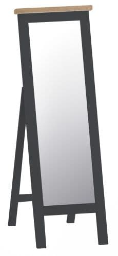 Arundel Charcoal Cheval Mirror