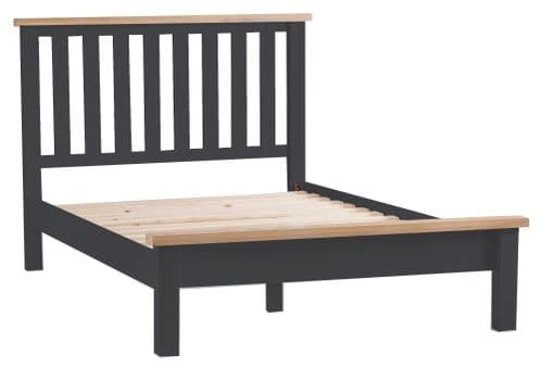 Arundel Charcoal Low Foot End Bed