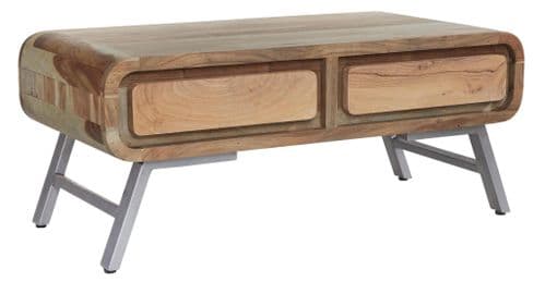 Atlas Coffee Table with 2 Drawers