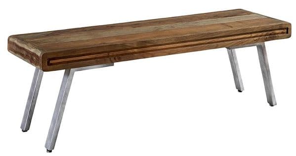 Atlas Dining Bench | Long dining bench to seat 2-3 people.