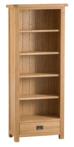 Cornish Oak Medium Bookcase
