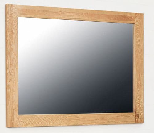 Mobel Oak Wall Mirror
