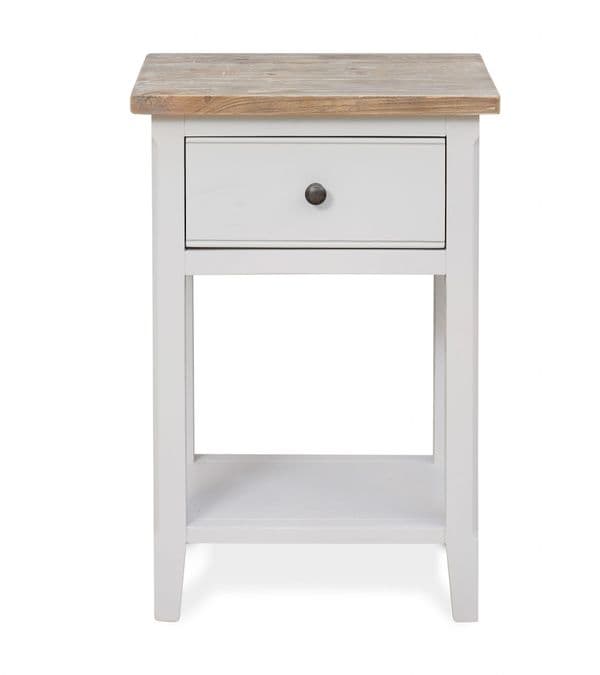 Signature One Drawer Lamp TableOccasional side table with drawer and shelf.