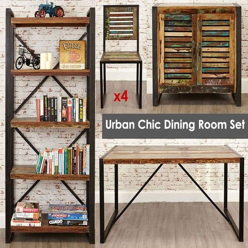 Urban Chic Dining Room Set