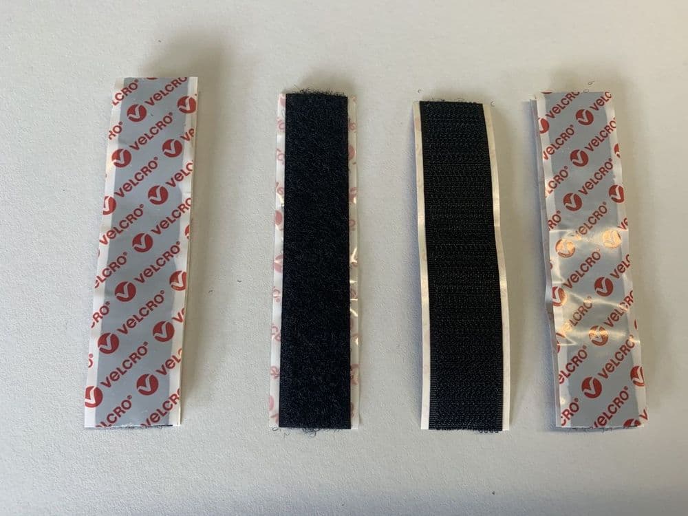 DF65/95 Velcro self adhesive tape (3 pk)