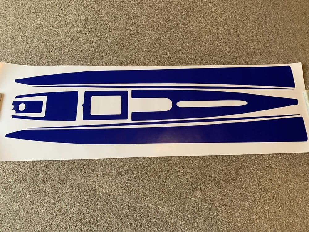 DF95 Hull/deck decals - choice of colour