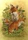 Fox and Cubs Open Edition Signed Print RMWL01