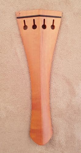 1 Viola tailpiece English I design, 145 mm in Stained Boxwood with ebony fret (ITC)
