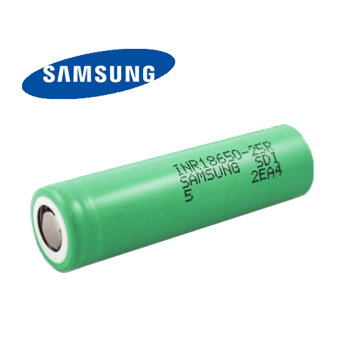 25R 18650 2500mAh 20A Battery Cell