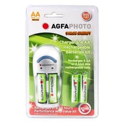 AgfaPhoto Charger & 4 AA