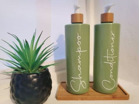 500ml Sage green dispenser bottle
