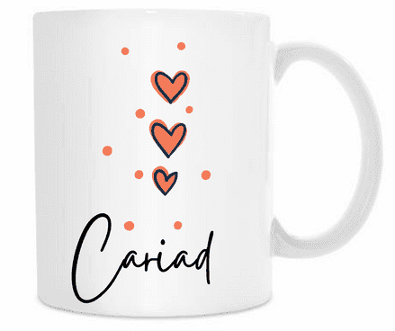 Cariad mug