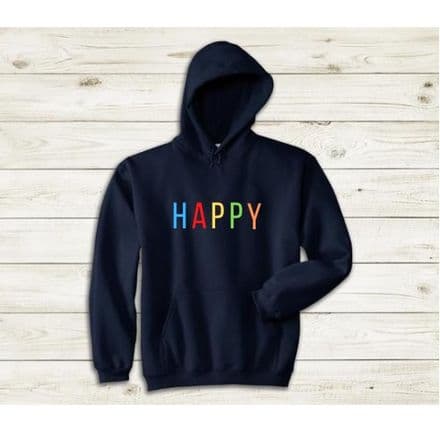 Children’s multi colour happy hoodie