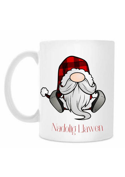 Merry Christmas sitting gonk mug