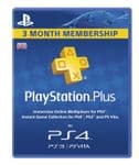 PlayStation Plus 90 Day Membership Card (PS4 PS3 PS Vita) PSN (Digital Delivery)