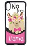Beautiful Cute Funny No Drama Llama Pink Girl Design Mobile Phone Case To Fit iPhone