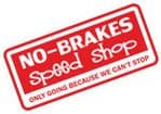 Funny NO BRAKES SPEED SHOP Design For Rat Look VW Vinyl Car sticker decal 145x69mm