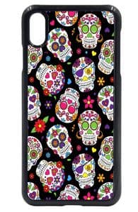 Mexican Day Of The Dead Sugar Skull Patern Design Hard Case Cover Fits Apple iPhone