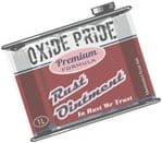 Oxide Pride Rust Ointment RETRO OIL CAN Funny Design For Rat Look VW Vinyl Car sticker decal 100x80mm