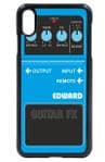 Personalised Custom Blue Guitar Effects Fx Pedal Motif (Any Name) Mobile Phone Case To Fit iPhone