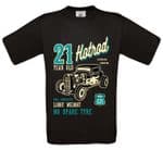 Premium 21 Year Old Hotrod Classic Custom Car Design For 21st Birthday Anniversary gift t-shirt