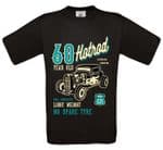 Premium 60 Year Old Hotrod Classic Custom Car Design For 60th Birthday Anniversary gift t-shirt