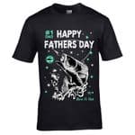 Premium Fathers Day Fishing Angler Motif Fisherman Freshwater & Sea Fishing gift men's t-shirt top