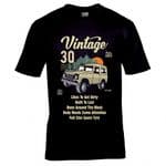 Premium Funny 30 Year Old Off Road Vehicle Retro 4x4 Classic Vintage Car Motif Birthday Gift T-shirt