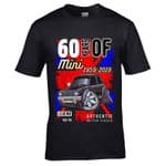 Premium Koolart 60 Years of Mini 1959-2019 & Retro Classic Mini Clubman Image gift Men's t-shirt Top