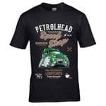 Premium Koolart Petrolhead Speed Shop Motif With Discovery 1/2 Car Image Mens T-shirt Top