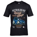 Premium Koolart Petrolhead Speed Shop Motif With Escort RS Cosworth Cossy Car Image Mens T-shirt Top
