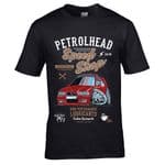 Premium Koolart Petrolhead Speed Shop Motif With Red E36 M3 Car Image Mens T-shirt Top