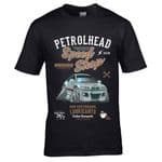 Premium Koolart Petrolhead Speed Shop Motif With Silver E46 M3 Car Image Mens T-shirt Top