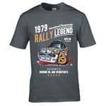 Premium Retro Koolart Rally Legends Design And 1979 Mk2 Escort gift t-shirt