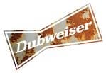 RUSTY DUBWEISER Funny Parody Design For Rat Look VW Vinyl Car sticker decal 130x60mm