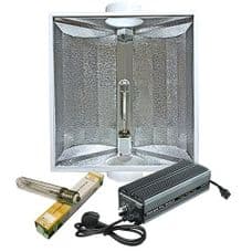 Maxibright Digilight Pro 600w Variable Ballast with Maxibright Gold Star 6" Reflector and Sun Lux Pro Bulb Lighting Kit
