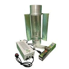 Pro Gear ( Horti Gear ) 600W With Cool Tube 6" Reflector and Sunmaster Dual Spectrum HPS Lamp