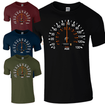 Custom Speedometer Birthday T-Shirt - Funny Feels Age Years Present Mens Gift