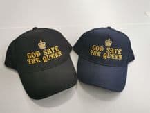 God Save The Queen Embroidered Baseball Cap