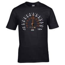 Speedometer 1949 Birthday T-Shirt - Funny Feels Age Year Present Mens Gift