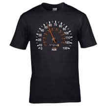 Speedometer 1964 Birthday T-Shirt - Funny Feels Age Year Present Mens Gift