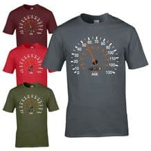 Speedometer 1965 55th Birthday T-Shirt - Funny Feels Age Year Present Mens Gift