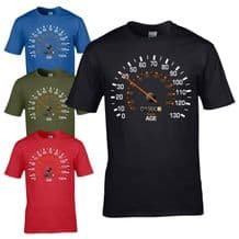 Speedometer 1980 40th Birthday T-Shirt - Funny Feels Age Year Present Mens Gift
