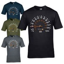 Speedometer 2000 20th Birthday T-Shirt - Funny Feels Age Year Present Mens Gift