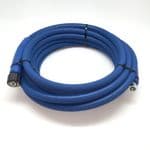 Blue 3/8 Bore 2 Wire Pressure Washer Hose 1 x Karcher Female & 1 x 3/8 BSP Female Various Lengths