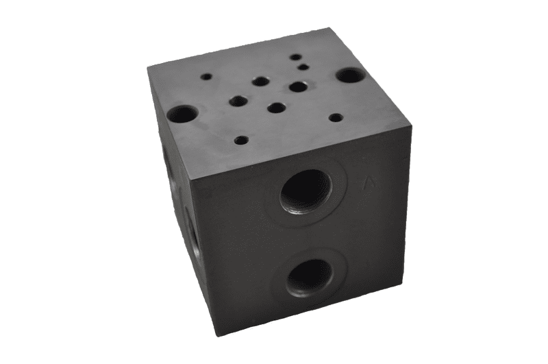 Cetop 3 Steel Manifold Block 300 BAR