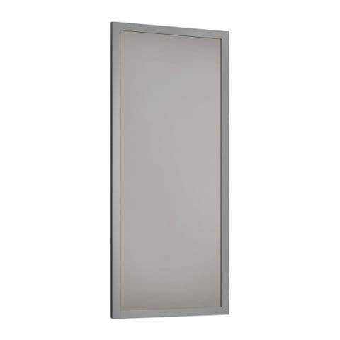 Shaker 610mm 1 door panel Light Grey frame/ panel door