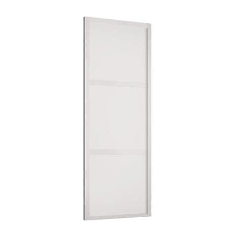 Shaker 914mm White frame 3 white  panel door